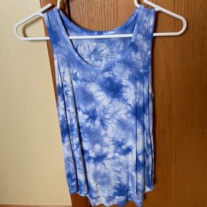 Soft tie dye tank top